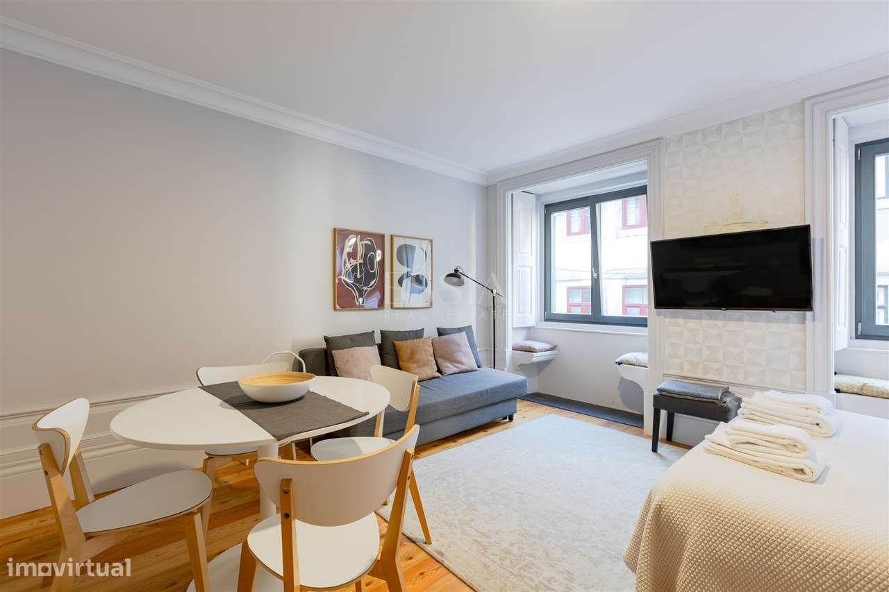 Apartamento T0 Mobilado e Equipado - Para Habitação ou AL | Cedofeita - Grande imagem: 2/20