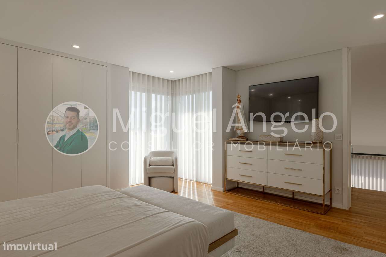 Moradia de luxo c/ piscina - pronta a habitar em Gondomar - 4 frentes-58