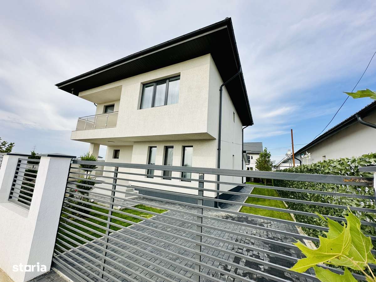 Casă modernă de vânzare Berceni/Ilfov -  5 camere, 3 băi, teren 330 mp - Imagine principală: 1/20