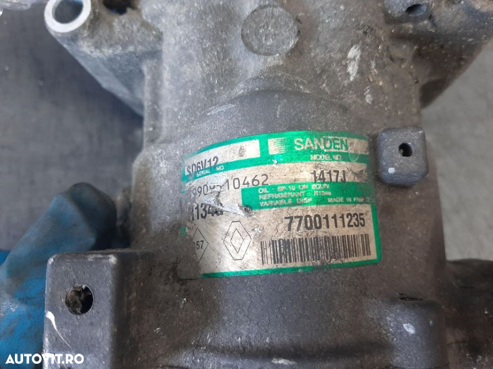 compresor clima ac f9q  1.9 dci renault kangoo  megane scenic  7700111235 - 2