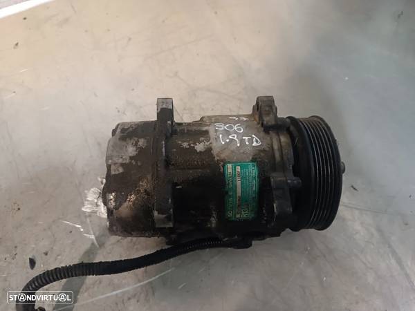 COMPRESSOR AC PEUGEOT 306 406 / CITROEN XSARA  1.9TD SANDEN 1106F - 1