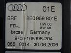 Motor Do Elevador De Vidro Traseiro Esquerdo Audi A4 (8E2, B6)  013082 - 5