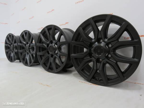 Jantes Look Toyota Hilux 17 x 7.5 et 30 6x139.7 Preto Matte - 6