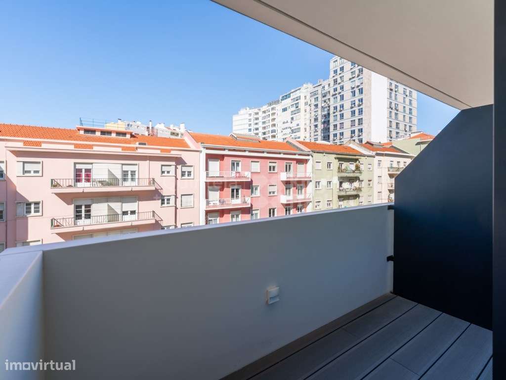 Apartamento T2 com estacionamento no LX Living, Amoreiras - Grande imagem: 4/27