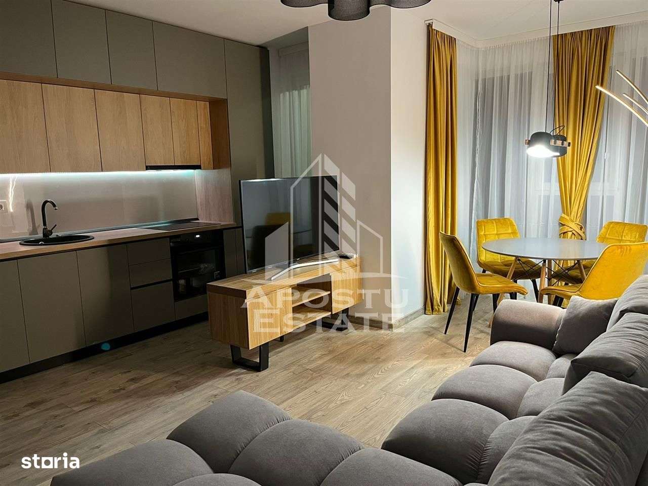 Apartament de lux cu 2 camere terasa de 78mp zona Soarelui - Imagine principală: 5/13