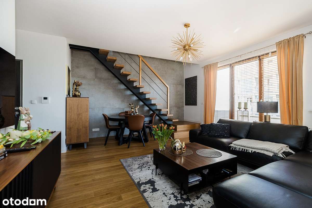 Luksusowy dwupoziomowy apartament z tarasem 60m2-0