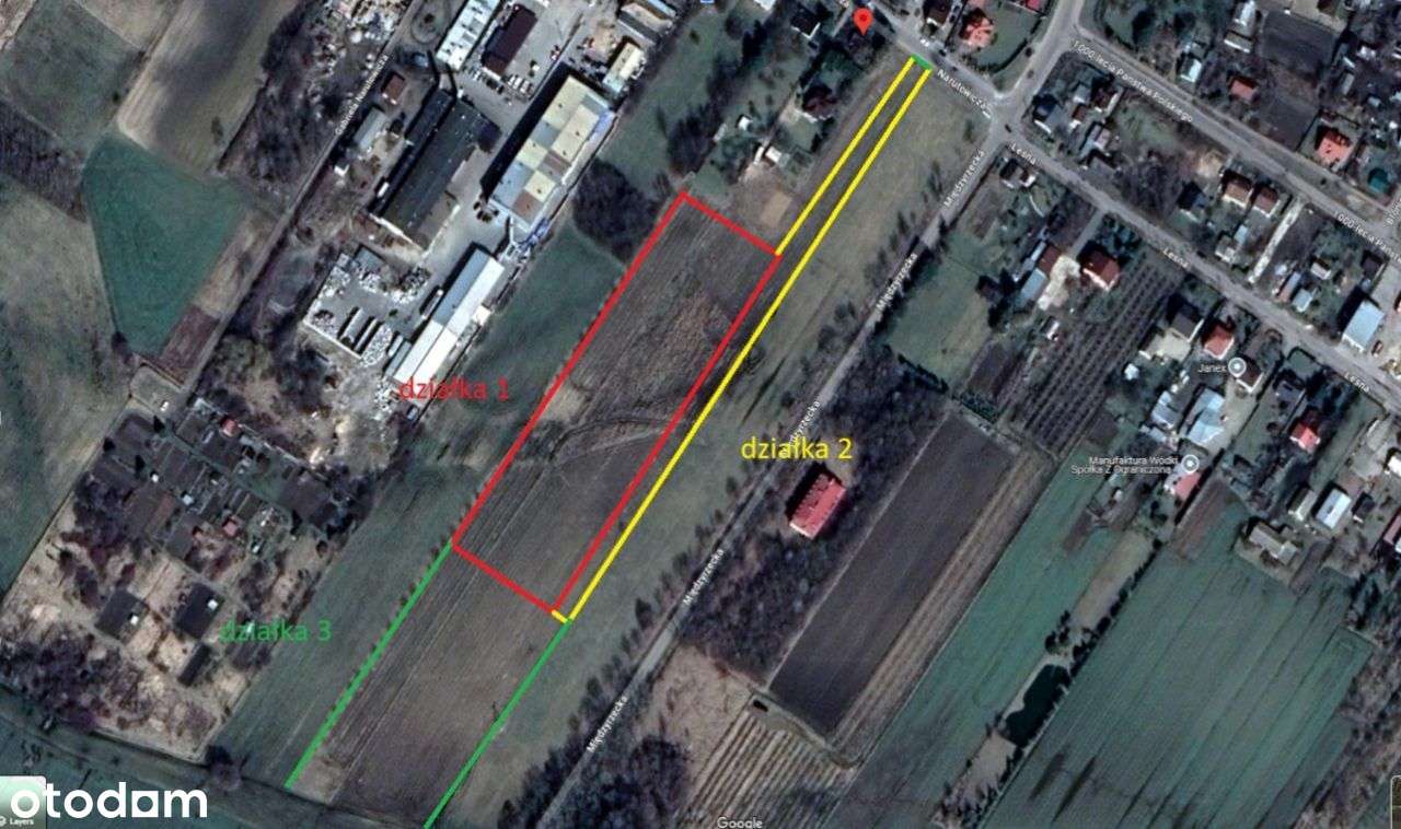 Działka pod zabudowę wielorodzinną w Łosicach