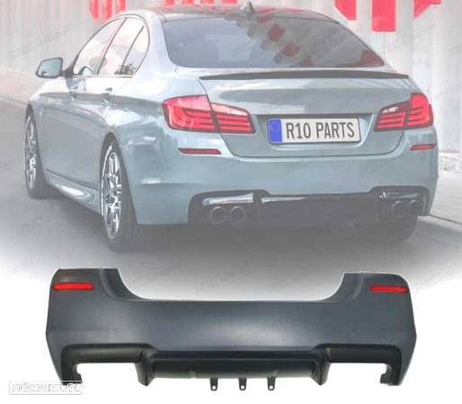 PARA-CHOQUE TRASEIRO PARA BMW F10 F18 11-16 LOOK M5 - 1