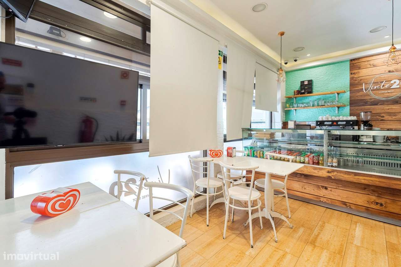 SANTO ANTÓNIO / COSTA DA CAPARICA - CAFÉ para venda - OPORTUNIDADE! - Grande imagem: 4/28