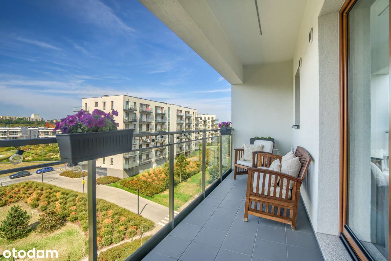 Klimatyzowane 3 pokoje z dużym balkonem | niecodzienny widok | garaż-10