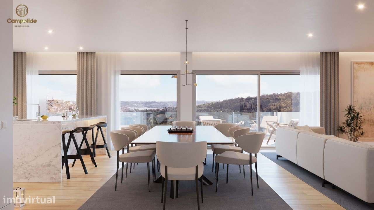 Apartamento T3 com varanda e parqueamento no "Campolide Residences", L - Grande imagem: 4/24