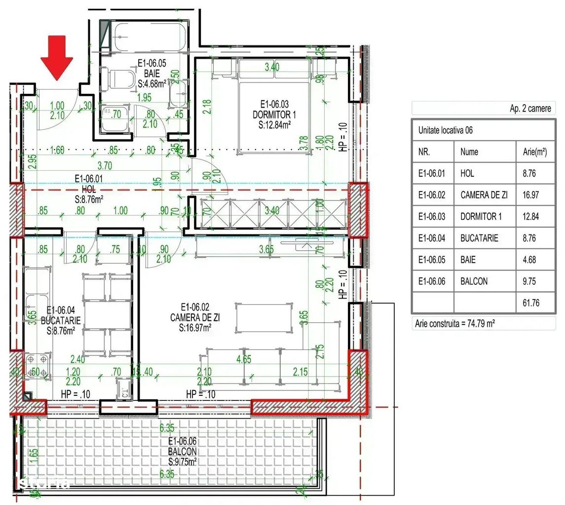 2 camere , 5 min metrou, dezvoltator , complex modern, 1 Decembrie