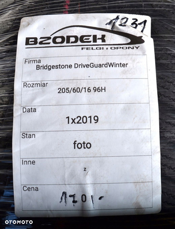 Bridgestone DriveGuard Winter 1x 205/60/16 96 H - 6