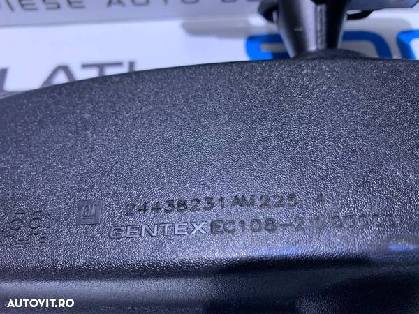 Oglinda Retrovizoare Interioara cu Senzor Lumini Anti Orbire Opel Astra H 2004 - 2010 Cod: 24438231 - 8