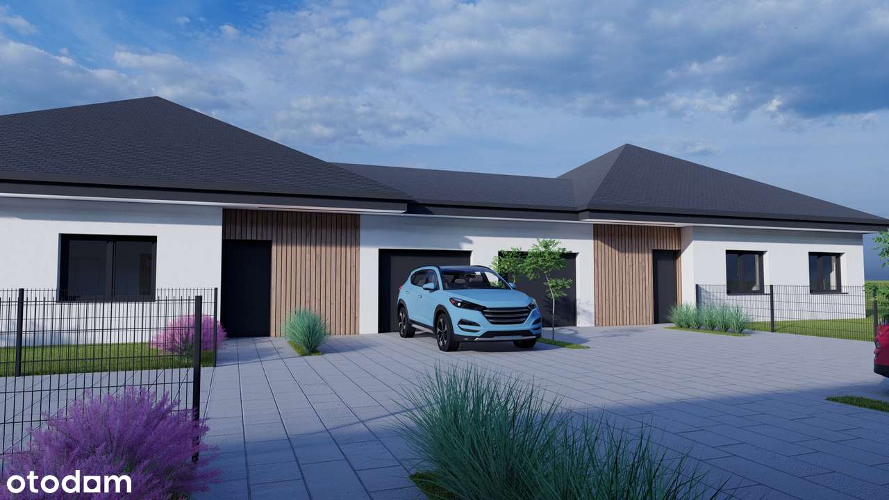 Dom w zabudowie Bliźniaczej na sprzedaż w zielonej okolicy! - Pełny obrazek: 2/2