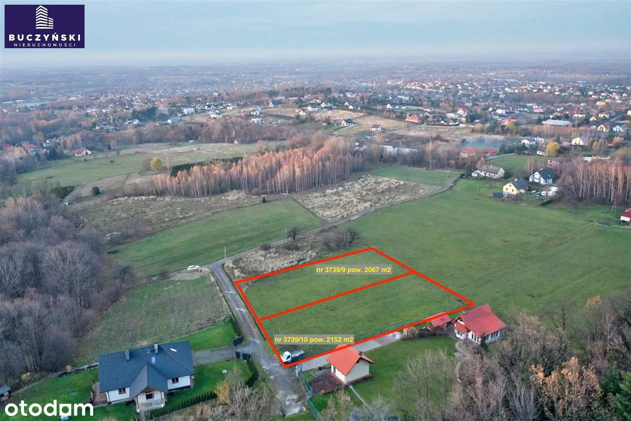 Działki budowlane przy lesie-4