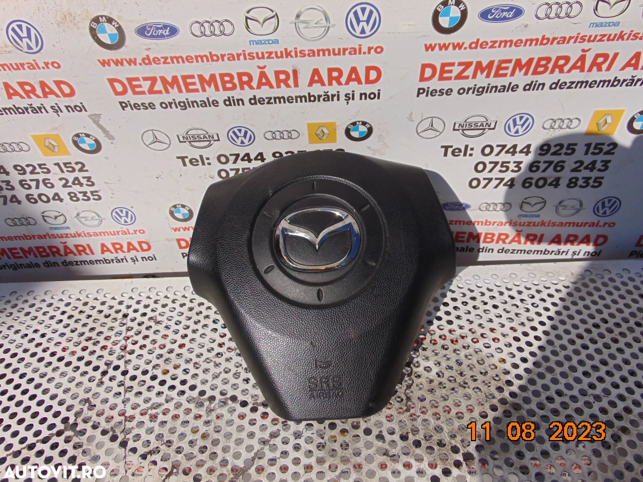 Airbag volan Mazda 3 bk an 2003-2009 airbag sofer stanga - 1