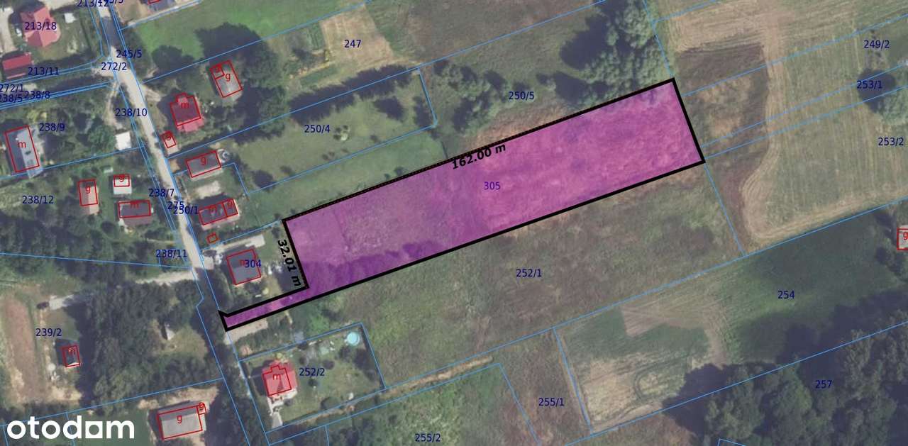 Działka rolna | 55,84 a | Biskupice, gm. Iwanowice-6