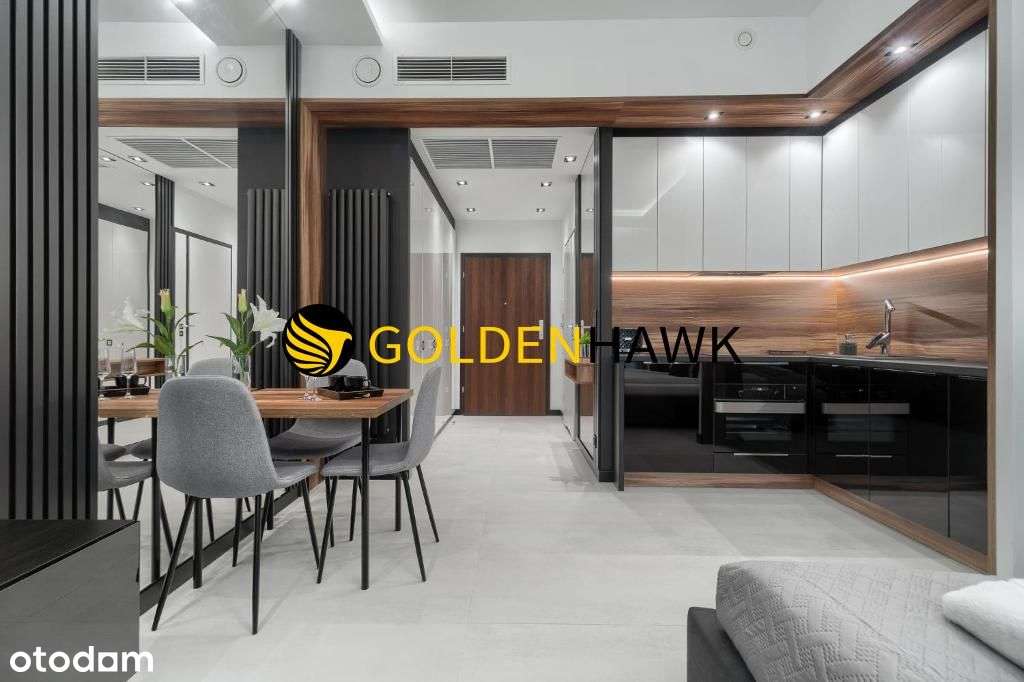 Całkowicie wyposażona kawalerka Hanza Tower! - Pełny obrazek: 5/15