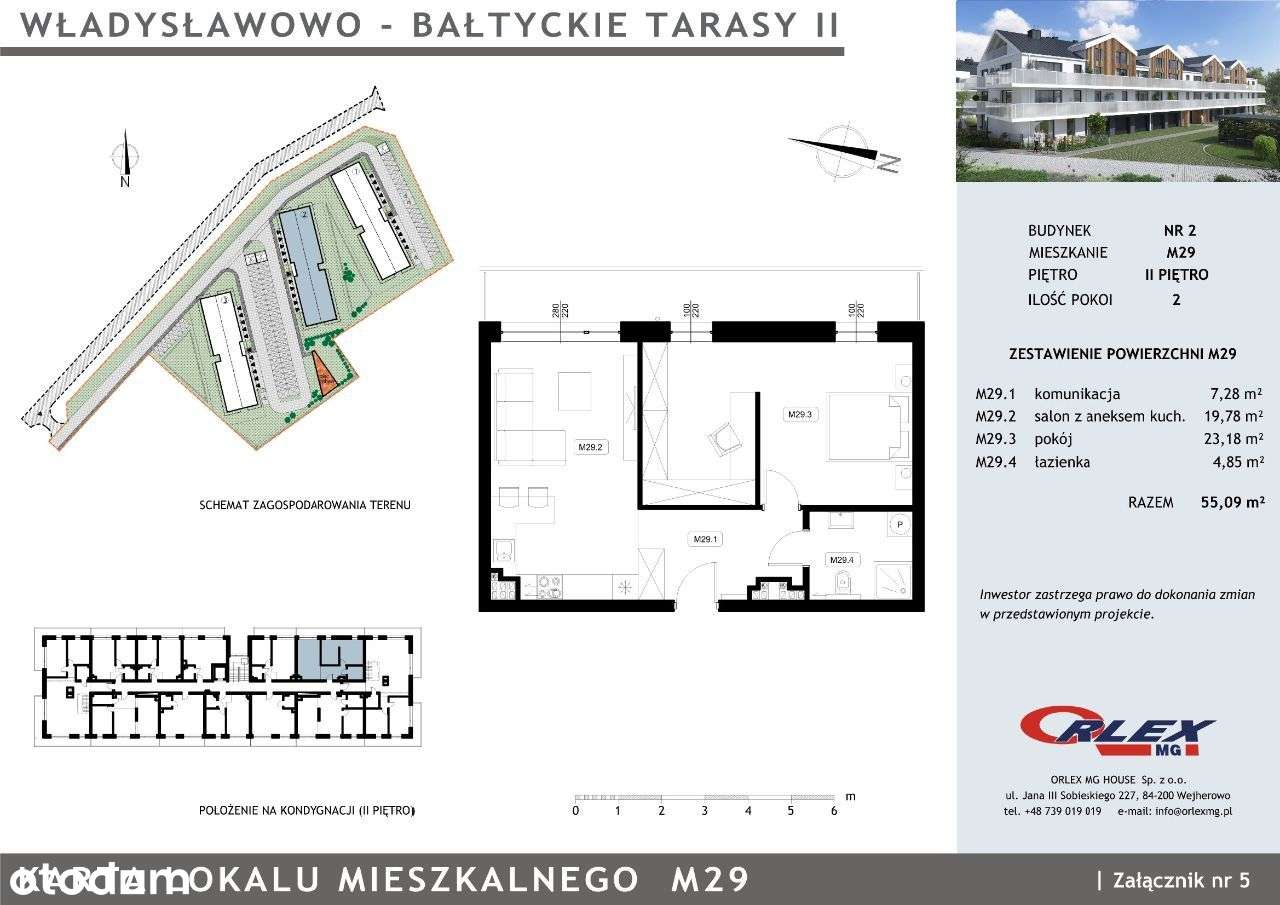 Apartamenty Władysławowo Bałtyckie Tarasy II - Pełny obrazek: 3/9