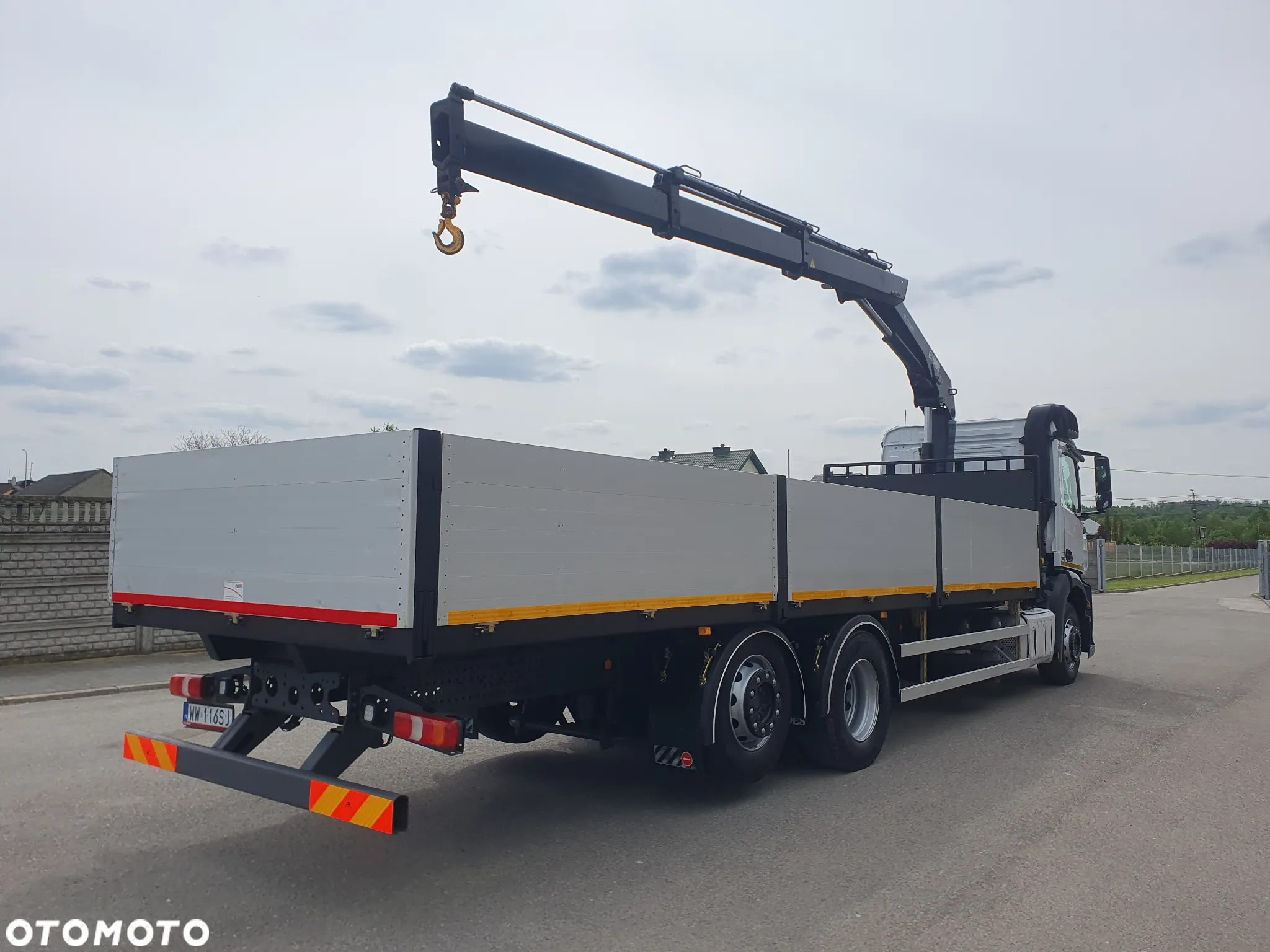 Mercedes-Benz Antos 2527 | 6x2 | Skrzynia 8,5 m | HDS HIAB 122 B-2 DUO | Euro 6 - 4