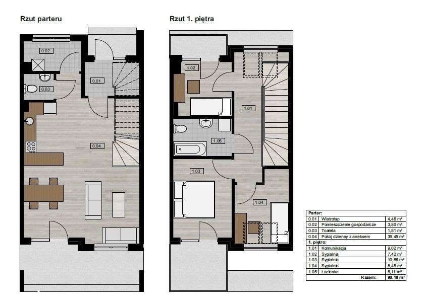 Segment Skrajny w Stanie Deweloperskim - Pełny obrazek: 5/6