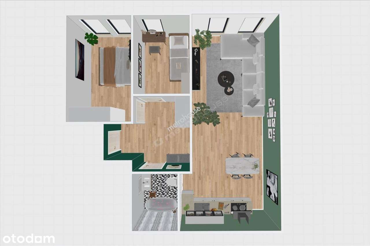 Nowe mieszkanie w centrum miasta | balkon | stan deweloperski-1