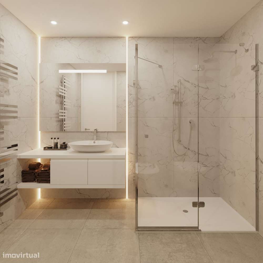 Apartamento T2 novo Real-10