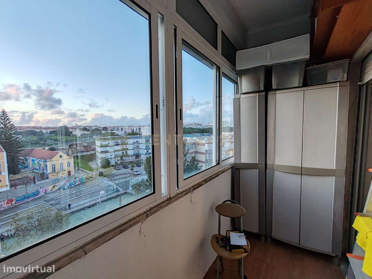 T3 Laranjeiro - vista Rio, Sol todo o dia, Metro a 400m, ideal para a - Grande imagem: 5/36