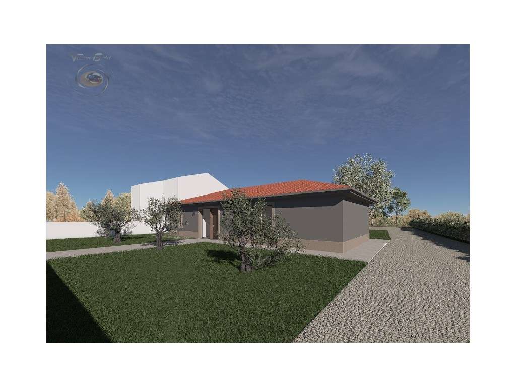 Terreno Com Projecto de moradia térrea T3 - Grande imagem: 5/7