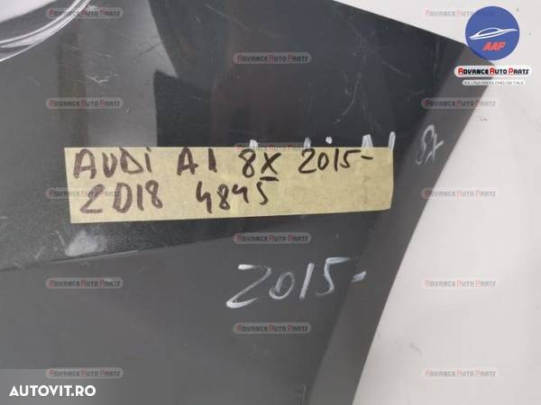 Bara spate Audi A1 8X an 2015-2018 cu senzori originala in conditie buna - 7