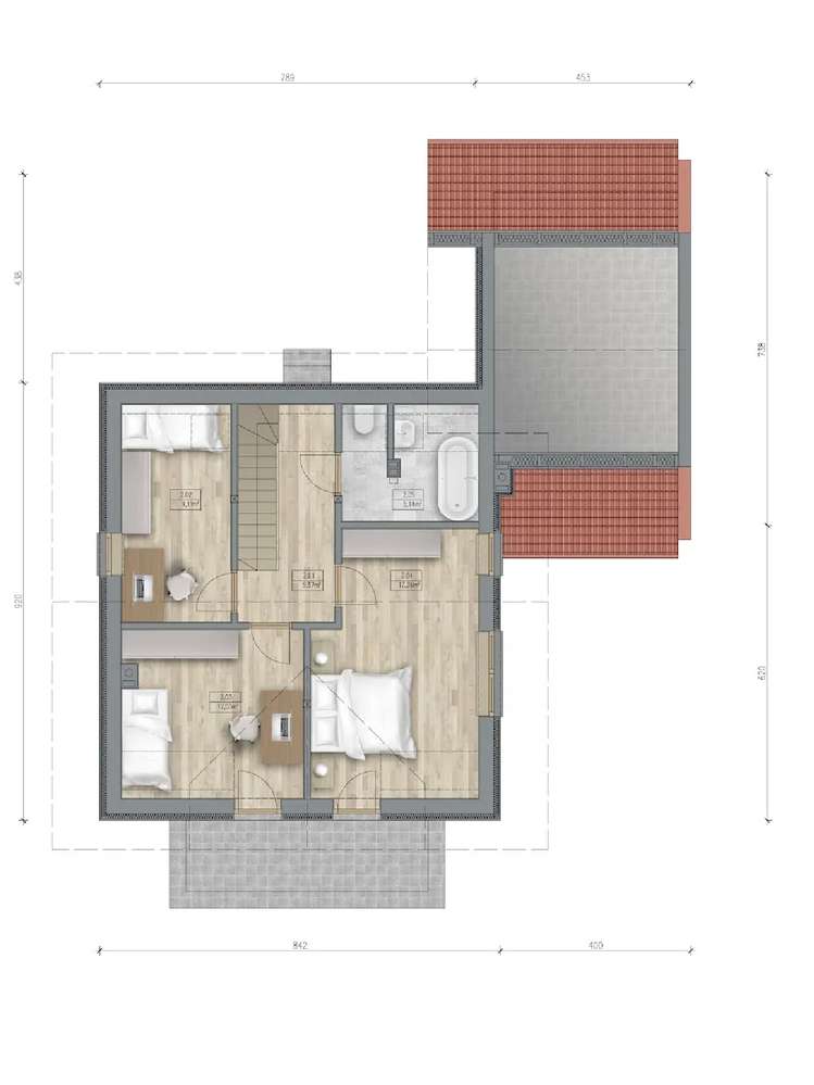 Luksusowe domy w Kębłowie Nowowiejskim - Pełny obrazek: 5/7