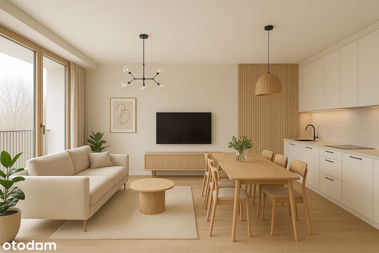 USTAWNE W KWADRATOWEJ BRYLE! DUŻY Balkon 9m2! SŁONECZNE! DużaSypialnia - Pełny obrazek: 1/6