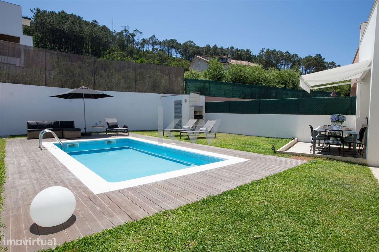 Moradia T4 em Moledo com piscina e vista mar - Grande imagem: 5/60