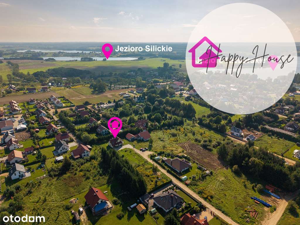 Dom wolnostojący blisko Olsztyna, jezioro, 6 pokoi-14