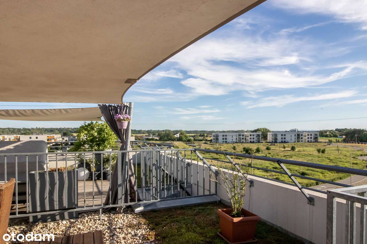 Apartament z tarasem na dachu + garaż