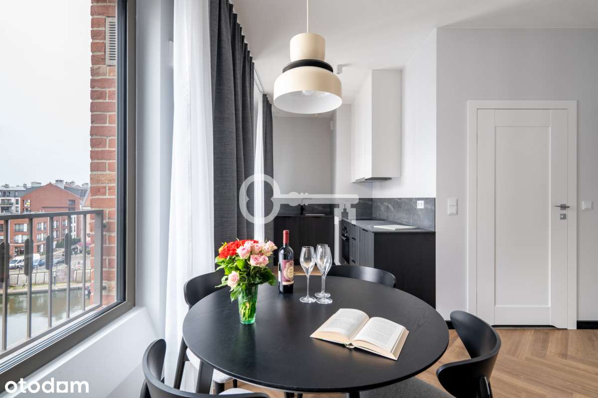 Wykończone gustowne studio | Widok na Motławę | - Pełny obrazek: 5/19