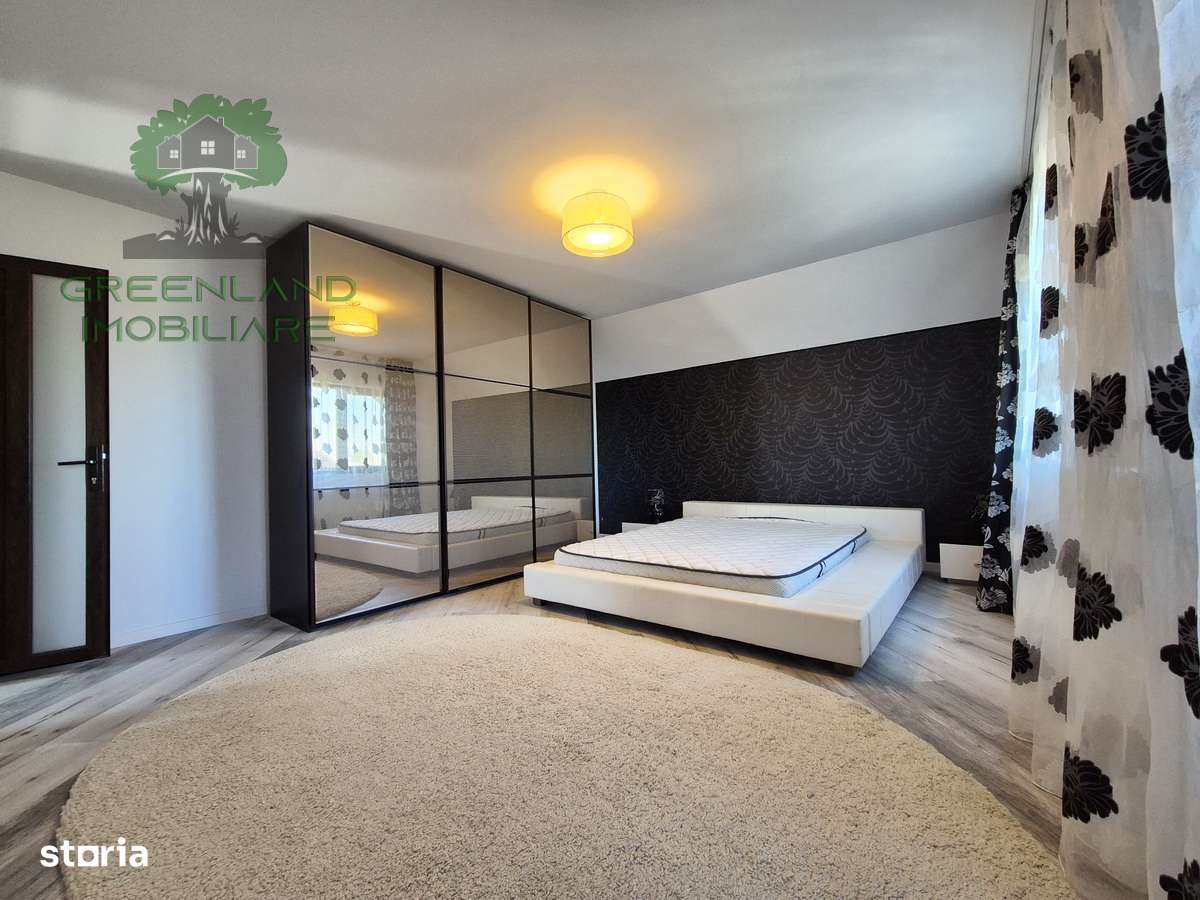 CASA SINGLE MOBILATA 4 camere, 2 bai, BECI+foisor, TEREN 500mp, HORPAZ-18