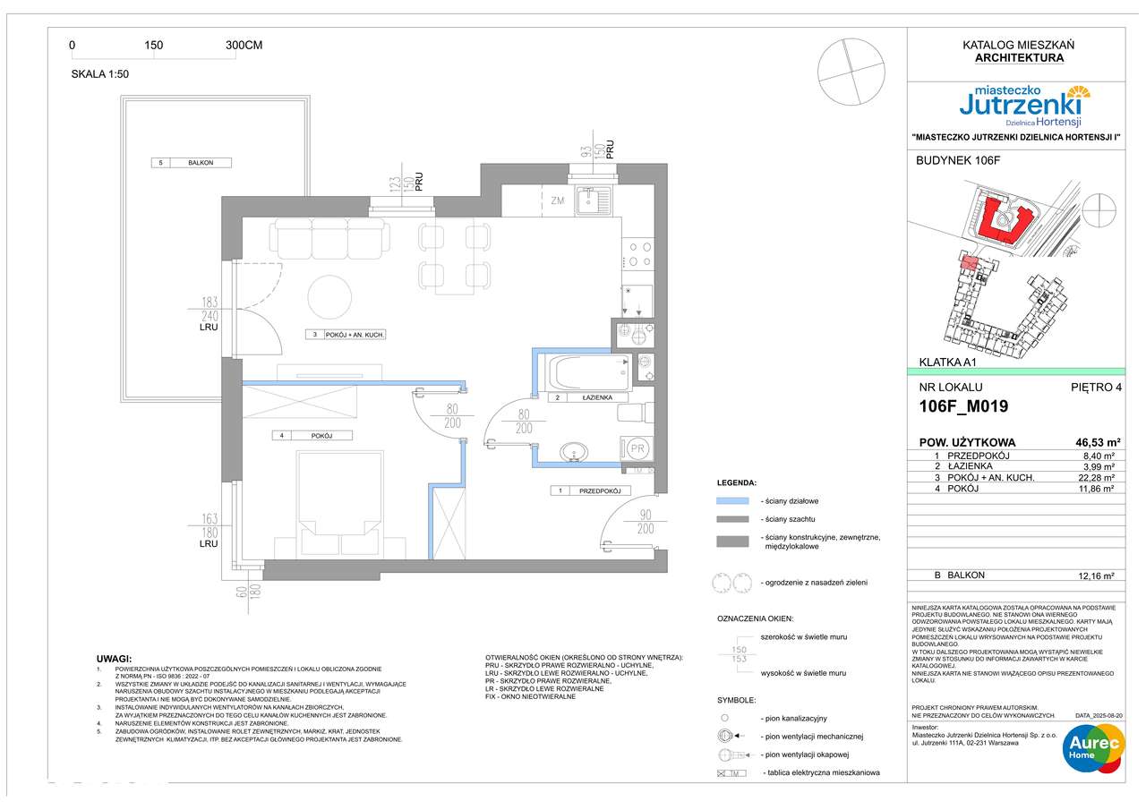Miasteczko Jutrzenki Dzielnica Hortensji | 2 pokoje | 106F/M019 - Pełny obrazek: 2/7