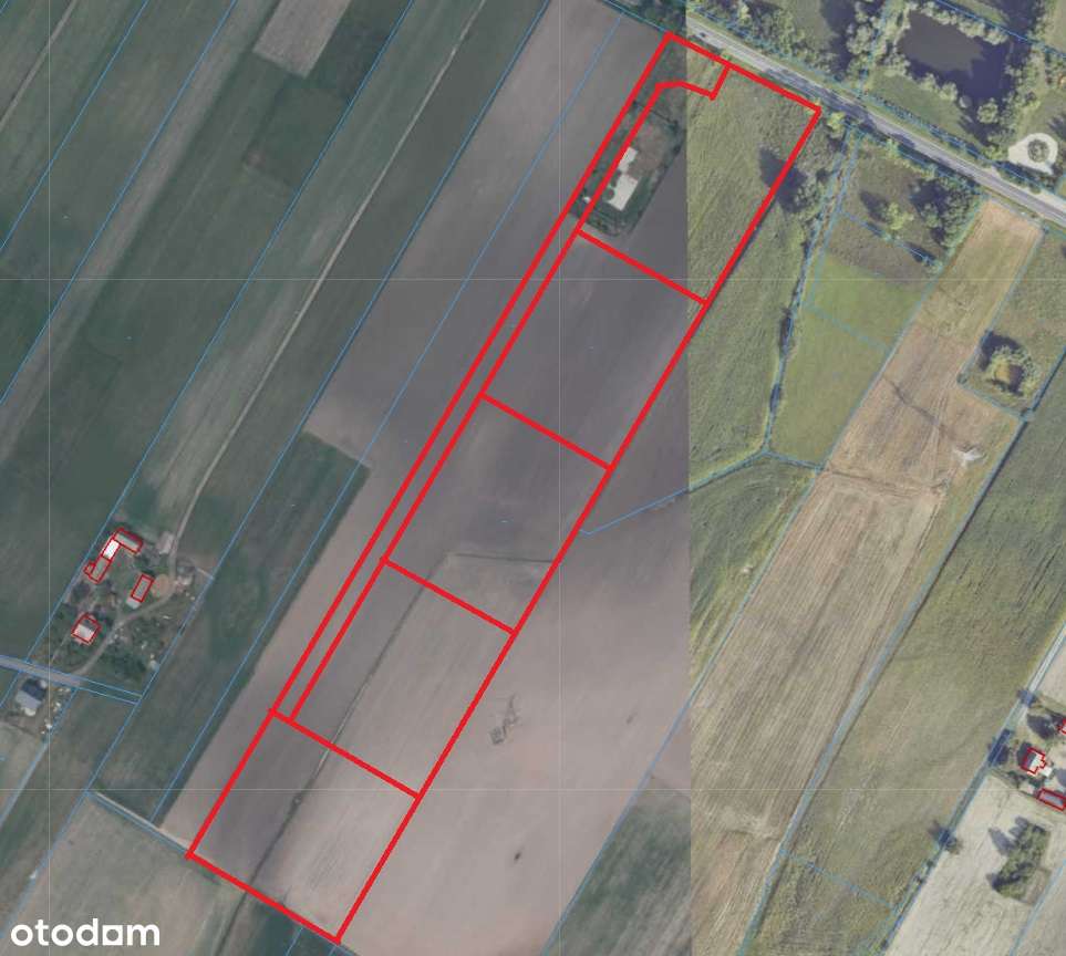 Działka inwestycyjna przy drodze wojewódzkiej FV 23%-2