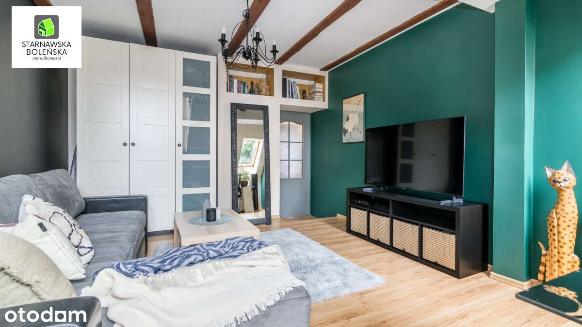 Loftowe 3‑pok. – dębowy parkiet, 3 m sufit.-13