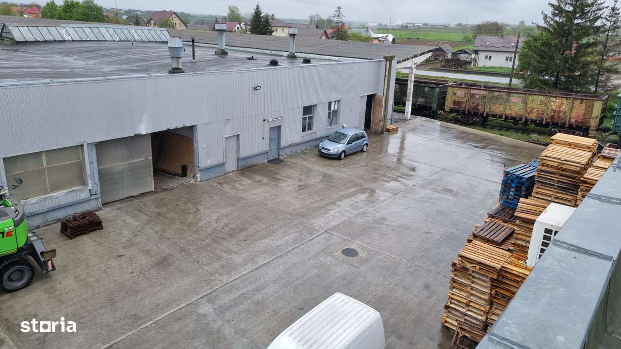 Hala depozitare 6641 mp si cladire birouri 880 mp - Dornesti, Suceava - Imagine principală: 5/12