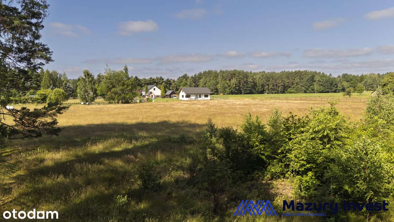 Działki budowlane w Piasutnie - przy ścianie lasu i 230 m do jeziora-9