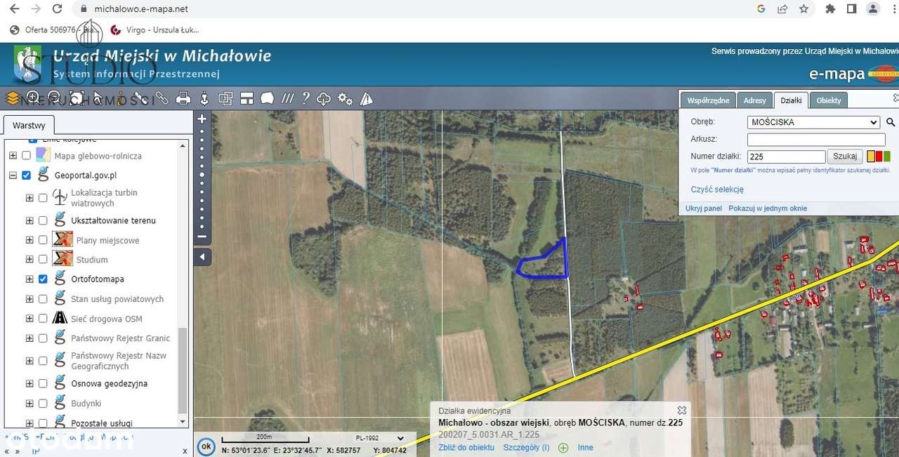 Działki leśne, rolne oraz dom obok Michałowa - Pełny obrazek: 5/9