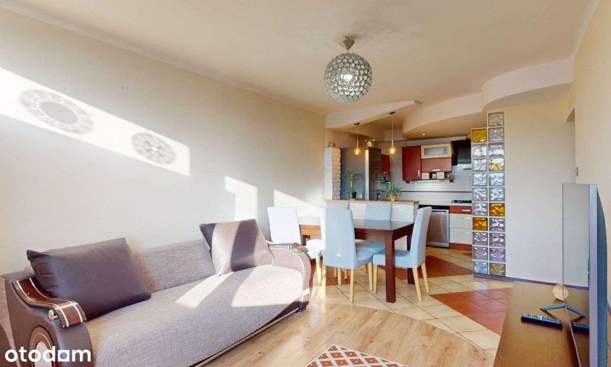 Słoneczne mieszkanie z pięknym widokiem w Centrum - Pełny obrazek: 1/10