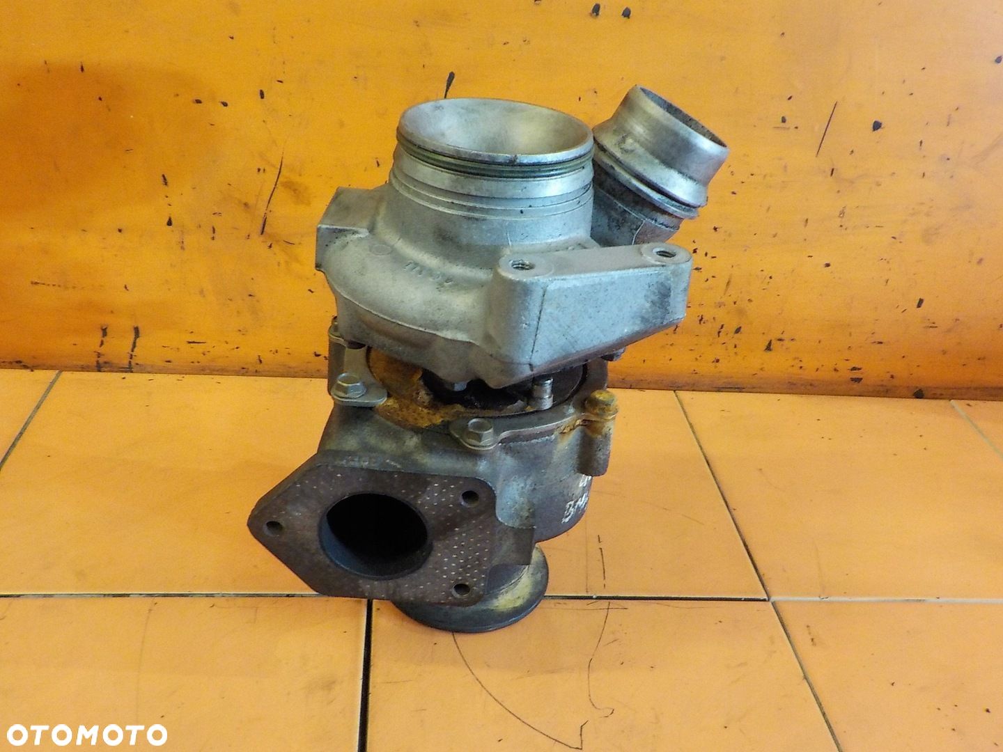 BMW E60 E87 E90 X3 2.0 D 09r 177KM N47 turbina turbosprezarka 49135-11330 - 1