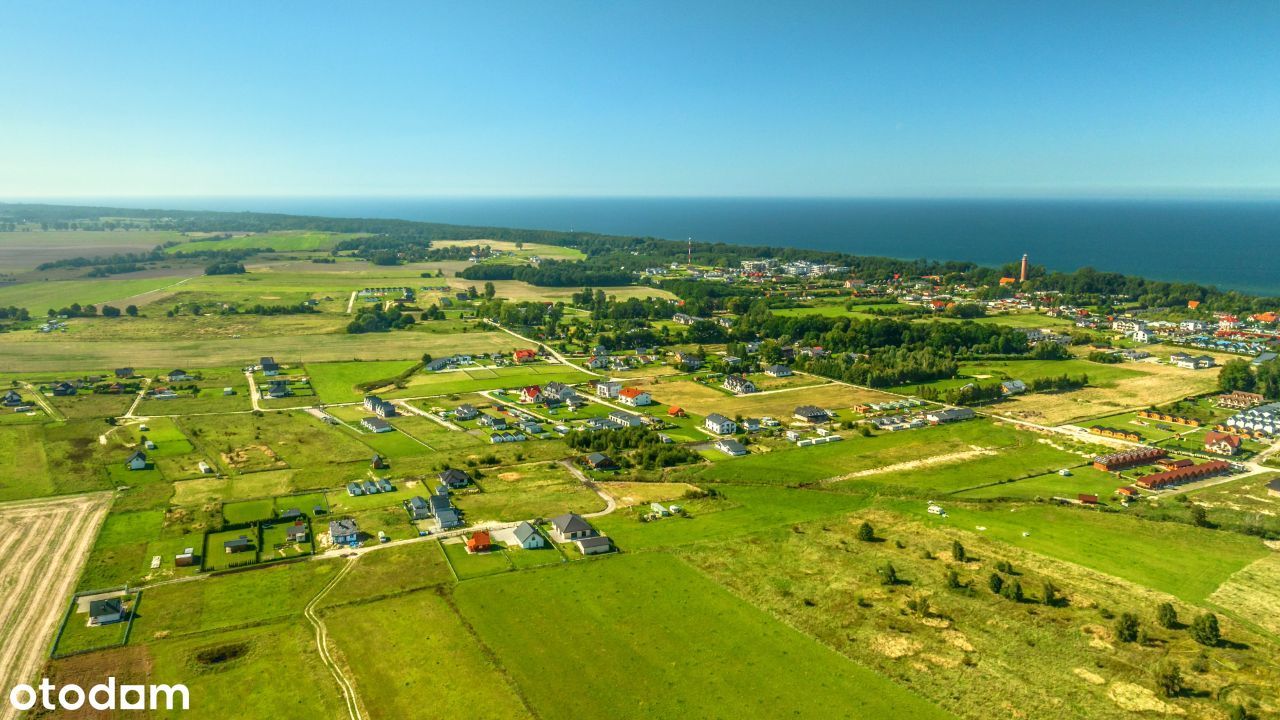 Działka budowlana 900m od plaży - bez prowizji