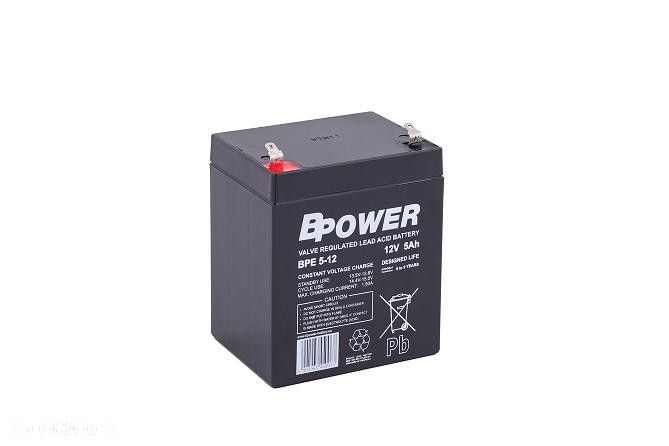 Akumulator BPOWER BPE 5-12 5AH Rybnik - 1