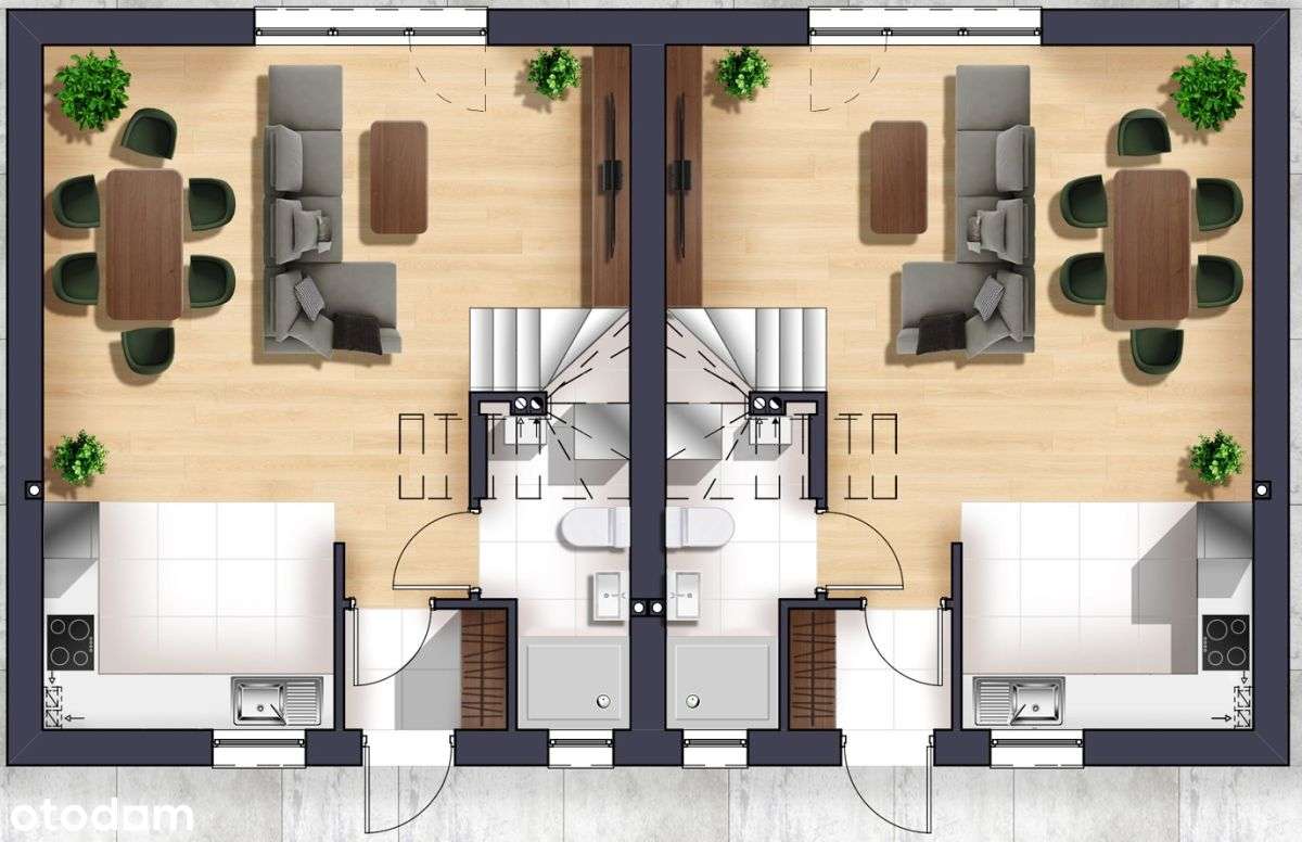 Dom 83 m2 | Stan Deweloperski- Działka 2,16 ar - Pełny obrazek: 5/9