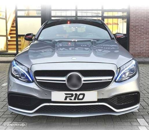 GRELHA FRONTAL LOOK AMG PARA MERCEDES CLASE C W205 14-16​​​​​​​ - 2